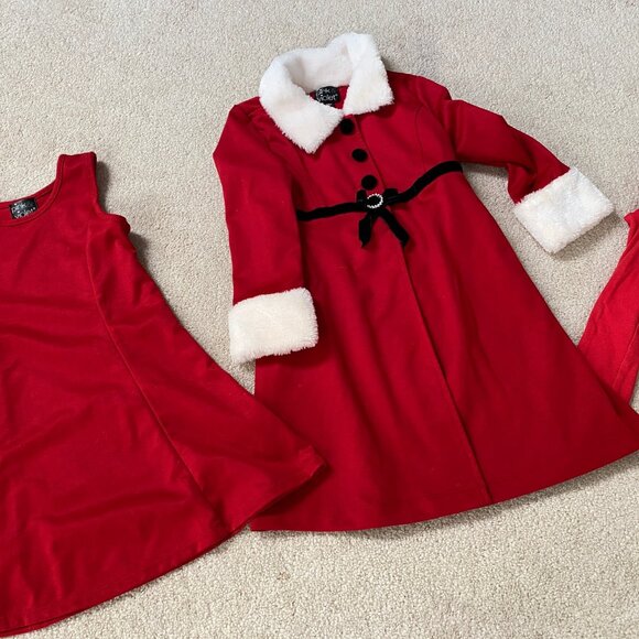 This Santa Helper's Christmas Dress can be worn so many ways - Picture 4 of 6